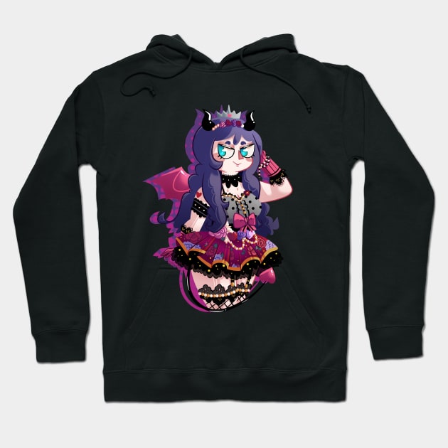 Little Devil Nozomi. Hoodie by scribblekisses